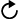 An open curved line with an arrowhead at the top.