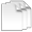 A cascading stack of document icons.
