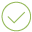 A green checkmark inside a circle indicating correct usage.