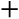 A plus symbol.