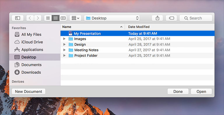 A standalone Open dialog window.