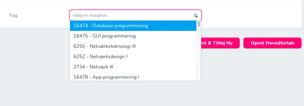 Semester Create Step 4